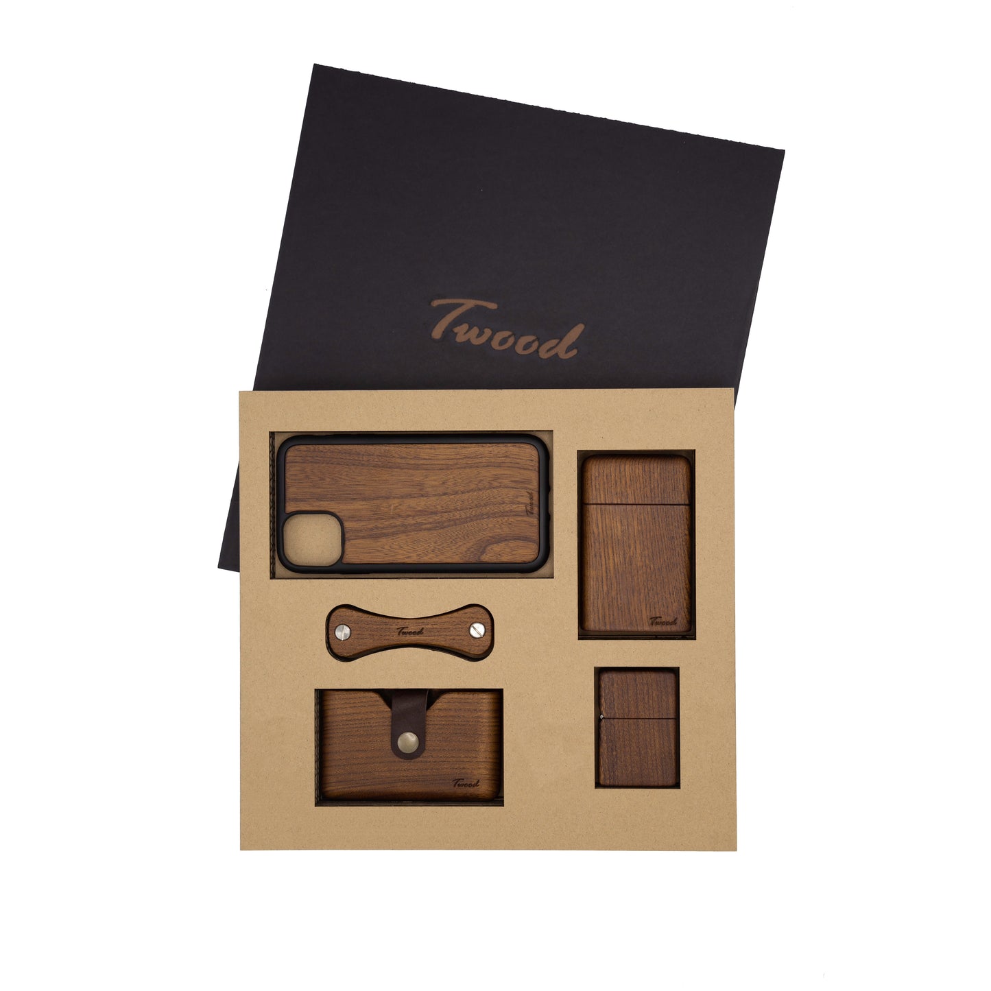 Wooden Accessories Box (Five Items)