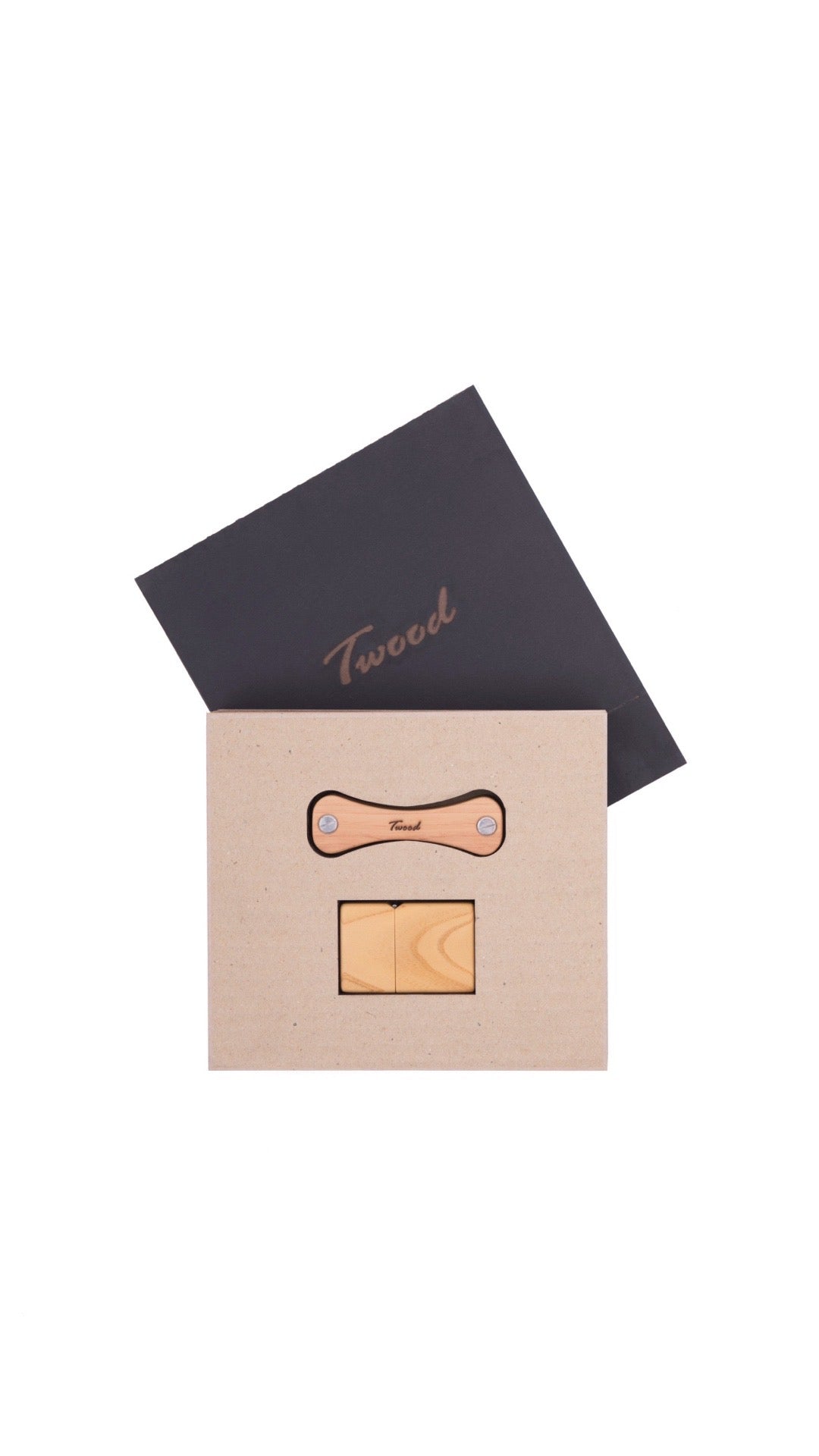Wooden Accessories Box (Two Items)