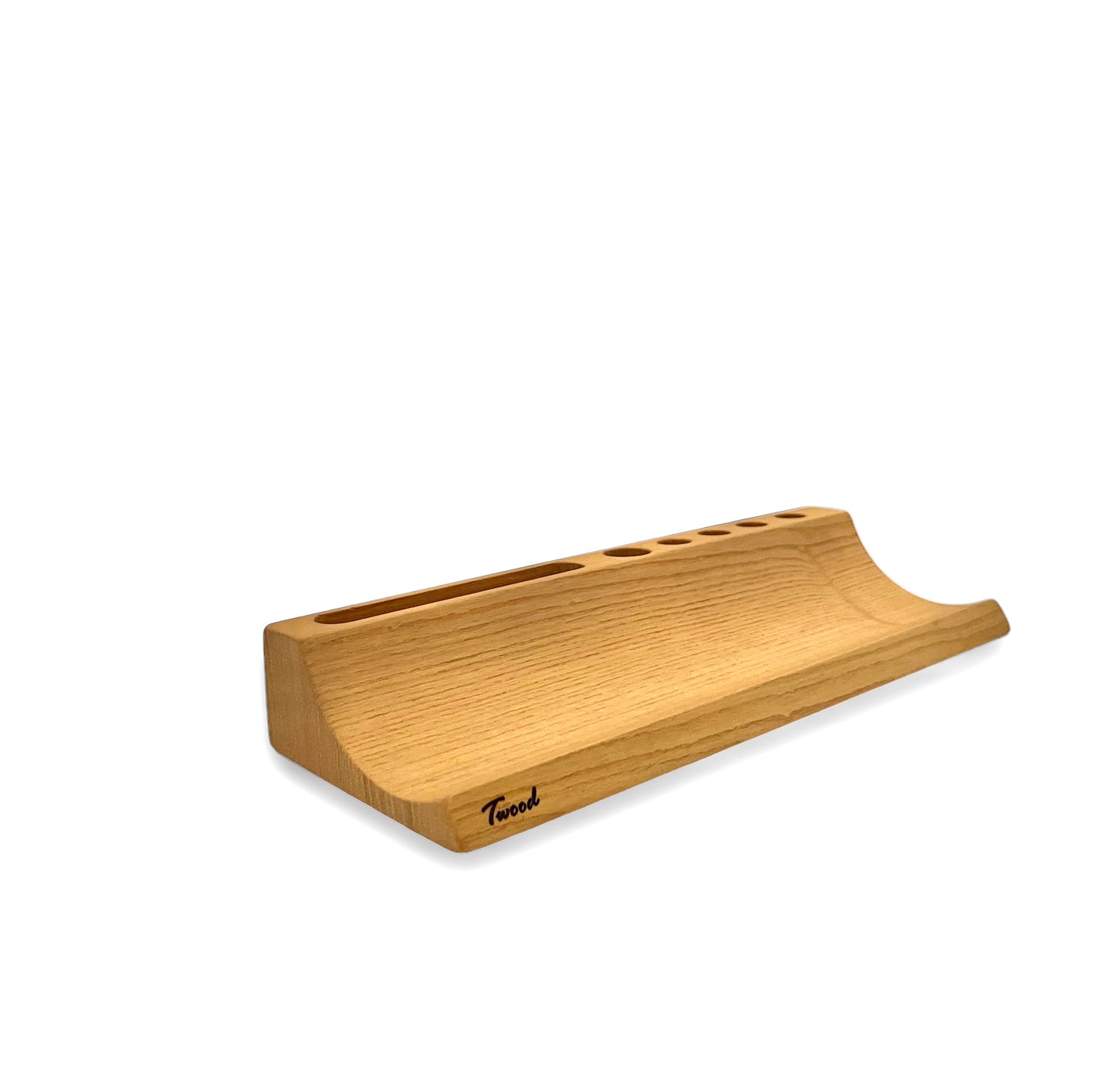 Wooden Pen Holder: Nature Meets Desk Style