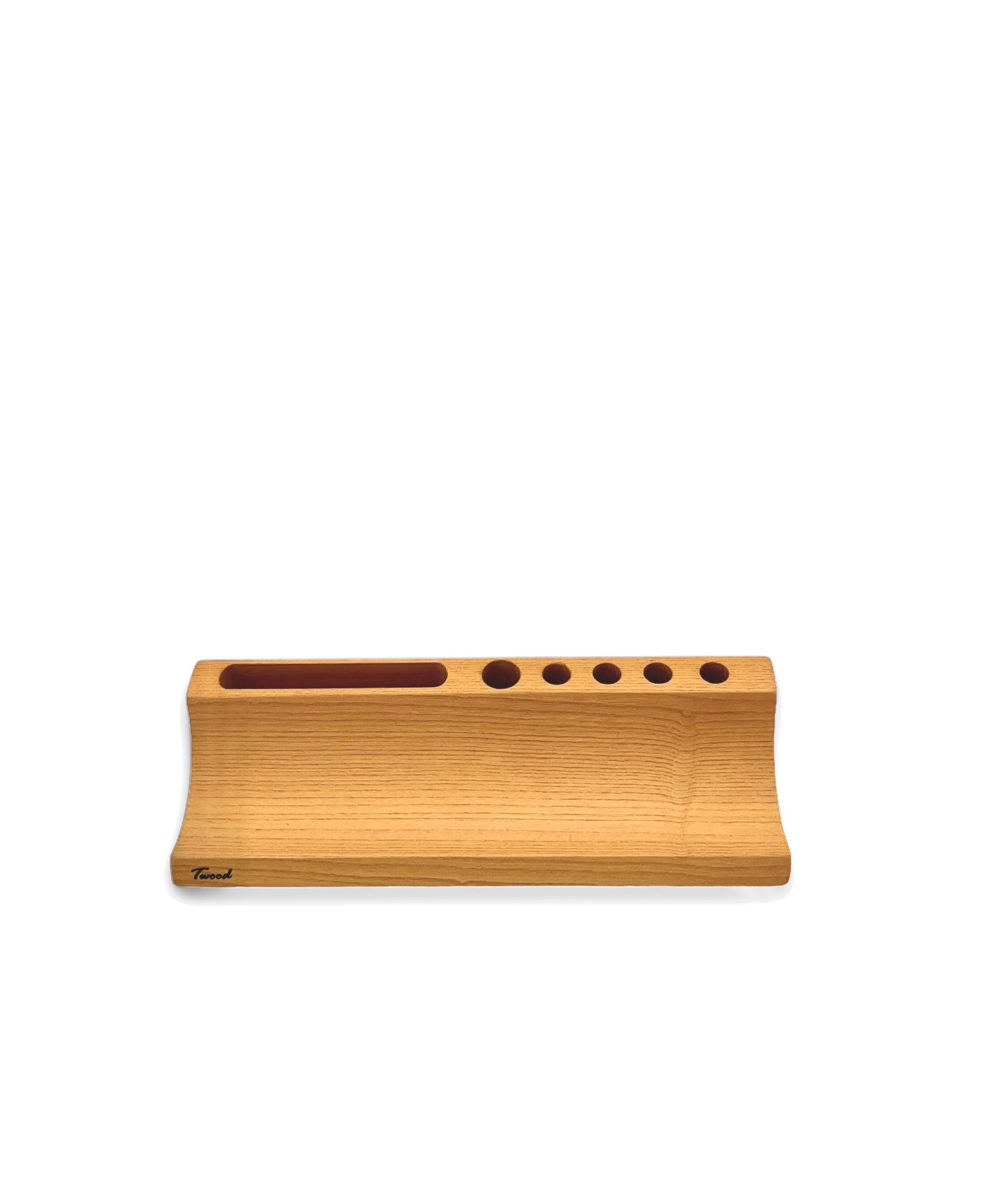 Wooden Pen Holder: Nature Meets Desk Style