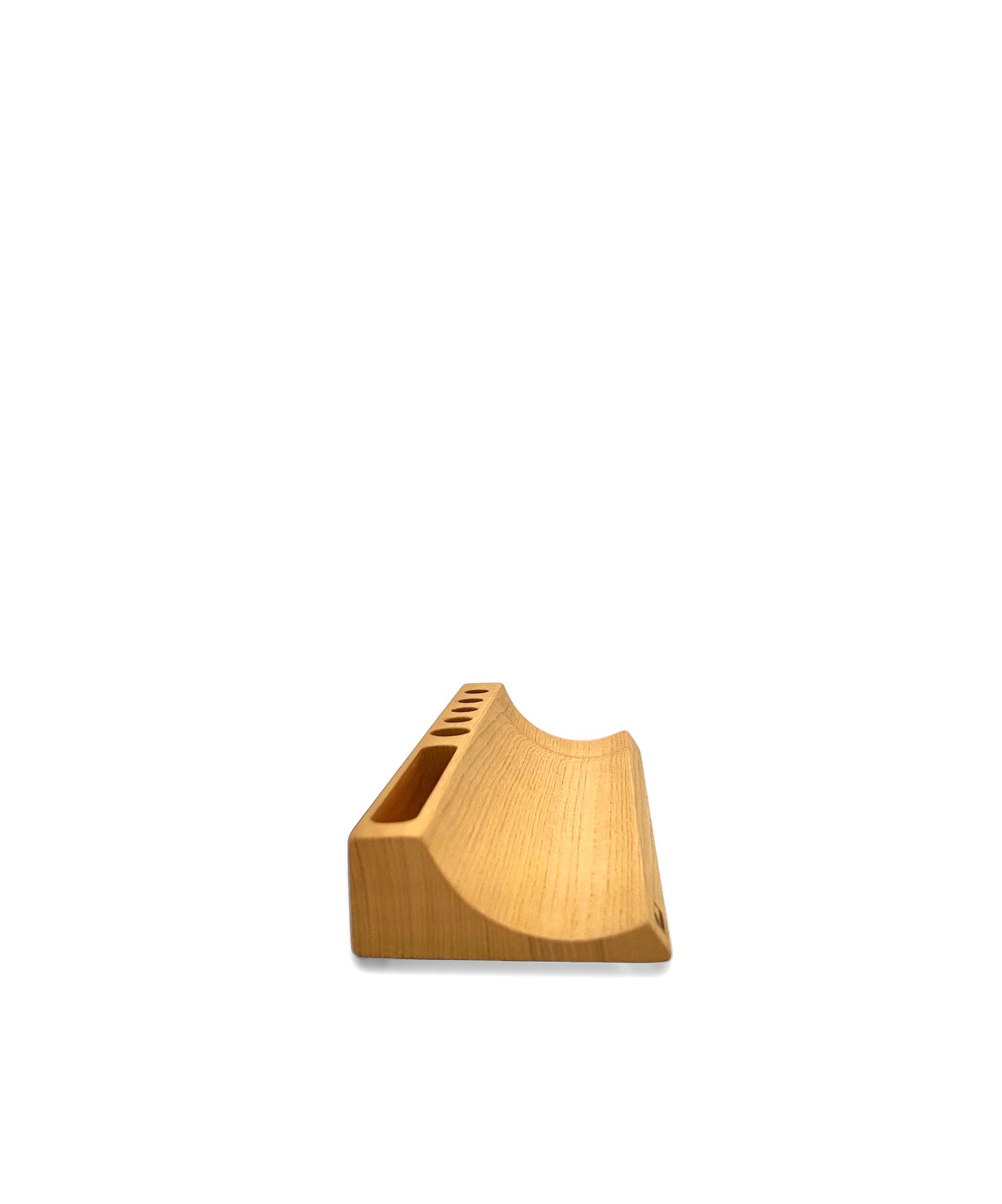 Wooden Pen Holder: Nature Meets Desk Style