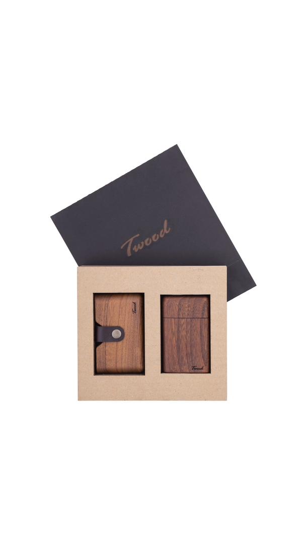 Wooden Accessories Box (Two Items)