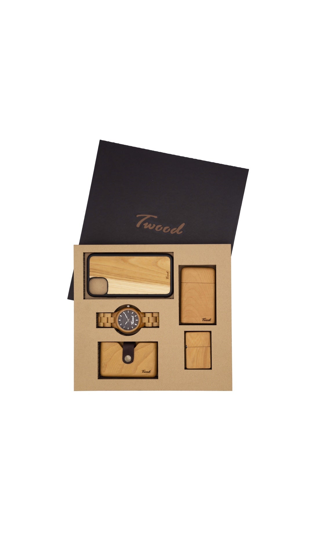 Wooden Accessories Box (Five Items)