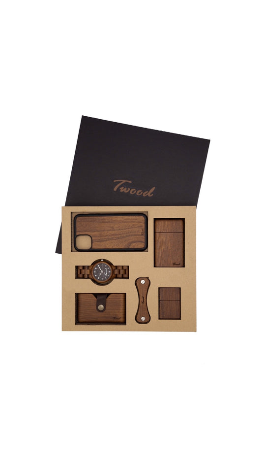 Wooden Accessories Box (Six Items)