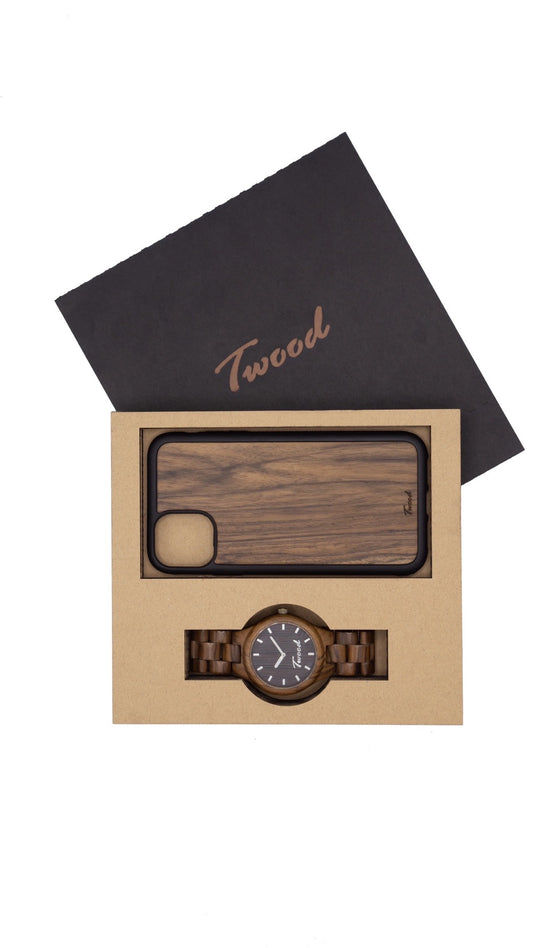 Wooden Accessories Box (Two Items)
